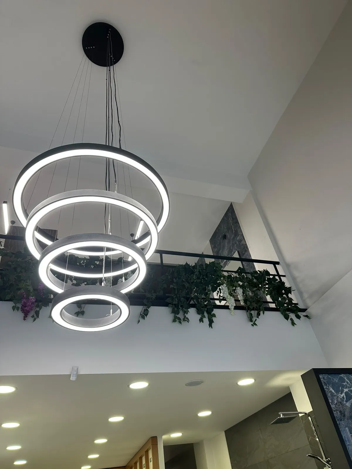 Sarkıt halka LED armatür